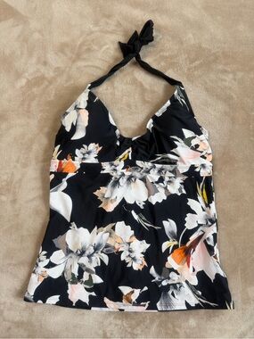 Athleta Polynesia Halter Tankini Top